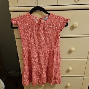 Primark Kids Dress in Red and White Floral